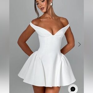 Babyboo Marla Strapless Dress-Ivory